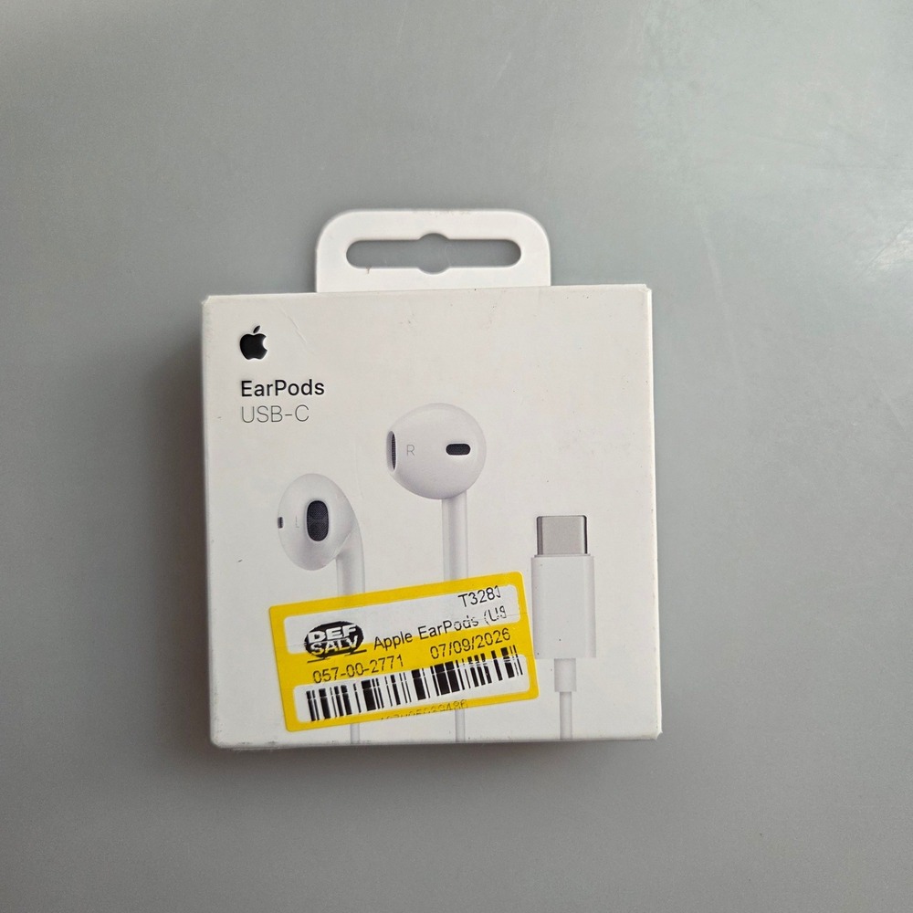 Apple EarPods USB-C Wired In-Ear Headphones White MTJY3AM/A